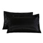 Pure Color Silk Single Pillow Case