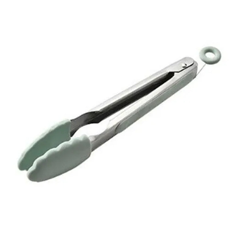 Silicone Kitchenware Set with Wooden Handle Nonstick Spoon Scoop Spatula Tongs Utensilios De Cocina Kitchen Utensils Tool