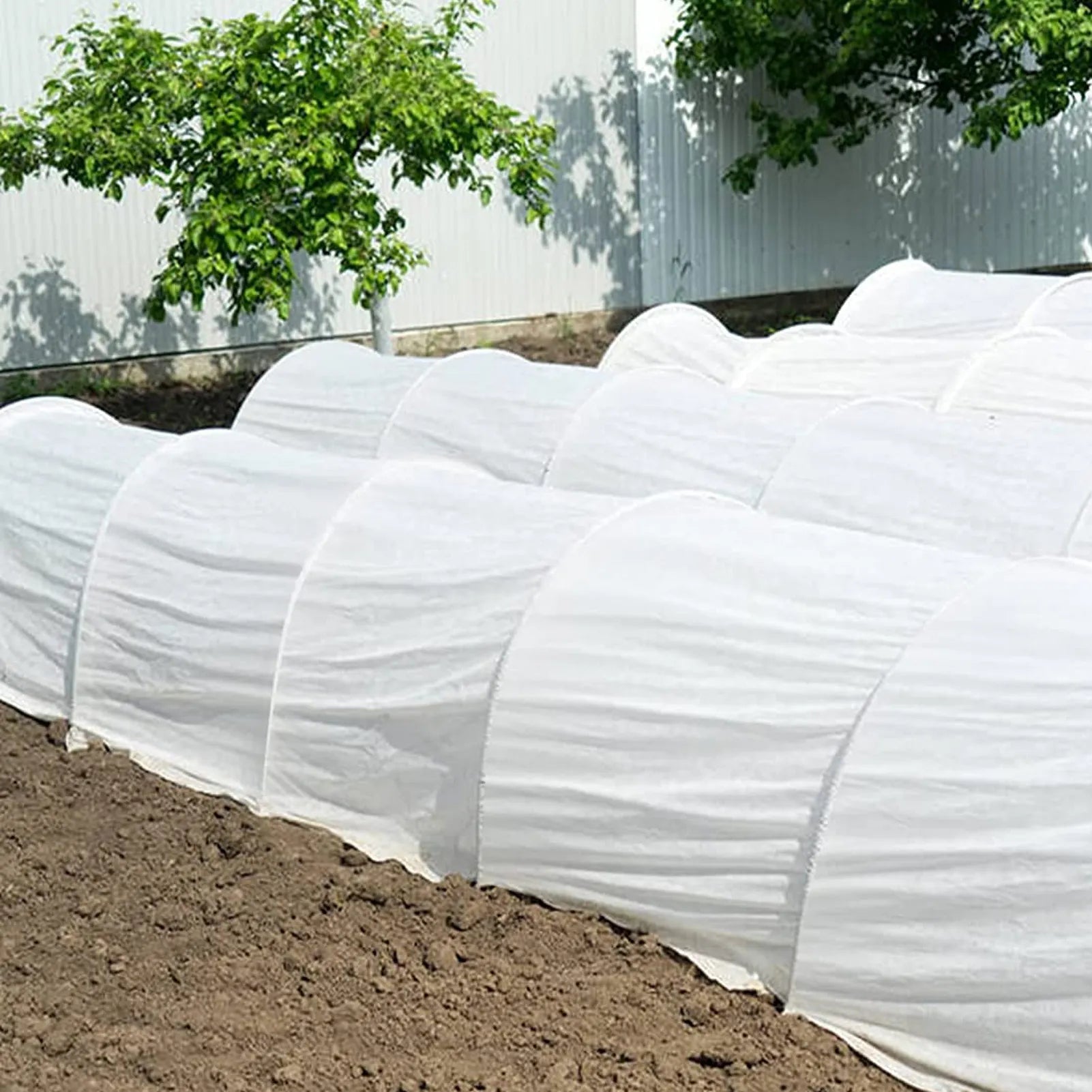 30Pcs Garden Hoops for Netting Tunnel, Garden Hoops Greenhouse Frame Flexible Tunnel Arch Crop Protection Hoops for Raised Beds