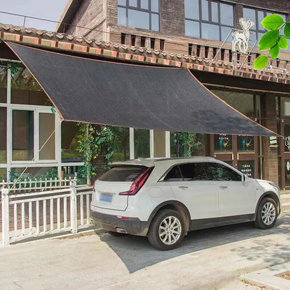Resistant Garden Sun Shade Netting Durable Mesh Tarp with Grommets Mesh Tarp Black Shade Cloth for Greenhouse Barns Kennel Patio