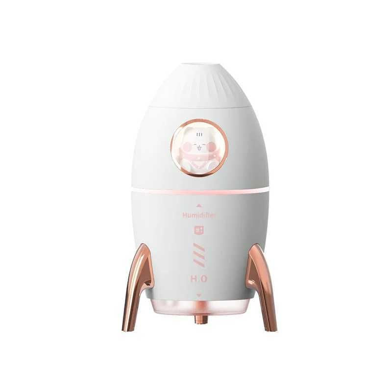 Humidifiers Household Air Humidifier Purifier LED Seven Color Ambient Light Decoration Bedroom Office Car Flame Aroma Diffuser 900ML Y240628