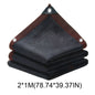 Resistant Garden Sun Shade Netting Durable Mesh Tarp with Grommets Mesh Tarp Black Shade Cloth for Greenhouse Barns Kennel Patio