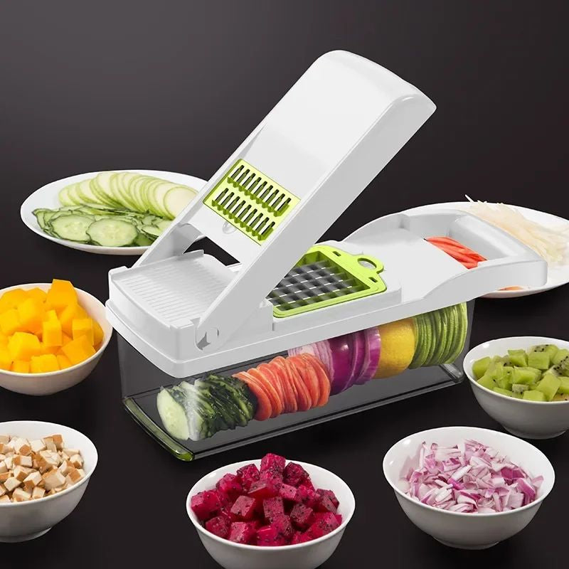 Multifunctional Vegetable Slicer Cutter Kitchen Accessories Papaya Cutter Fruit Peeler Potato Carrot Shaver Slicer Driver Tools